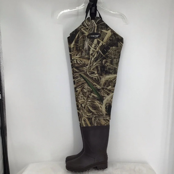 Frogg Toggs Rama II PVC Bootfoot Hip Wader Hunting Waterproof Size US 7 - Picture 5 of 10